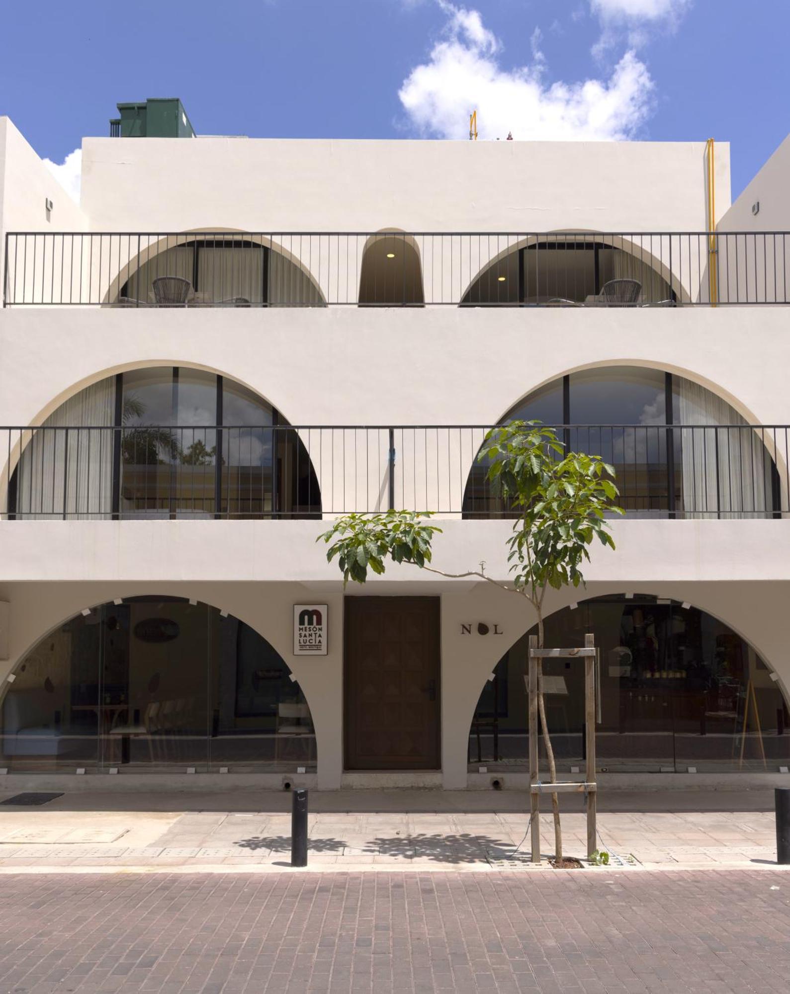 Meson Santa Lucia Hotell Mérida Eksteriør bilde